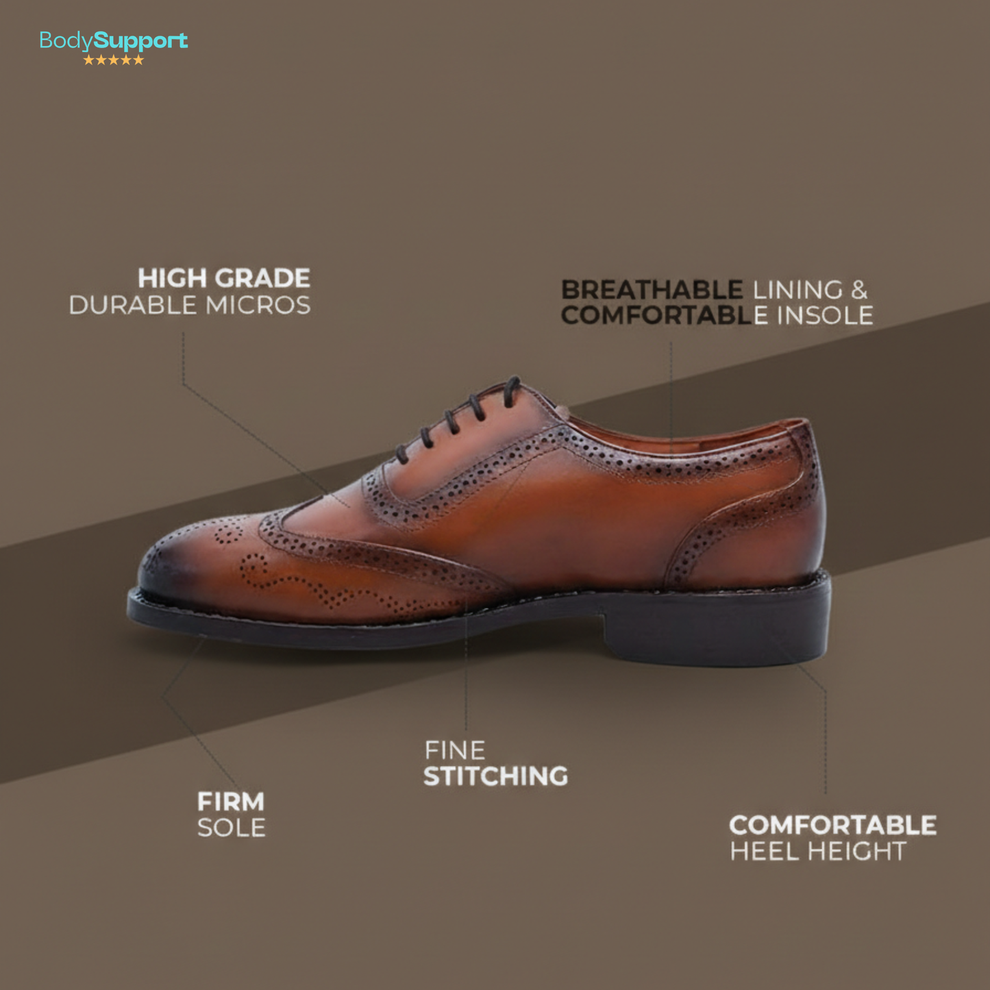 RizzShoes - Formal Brown