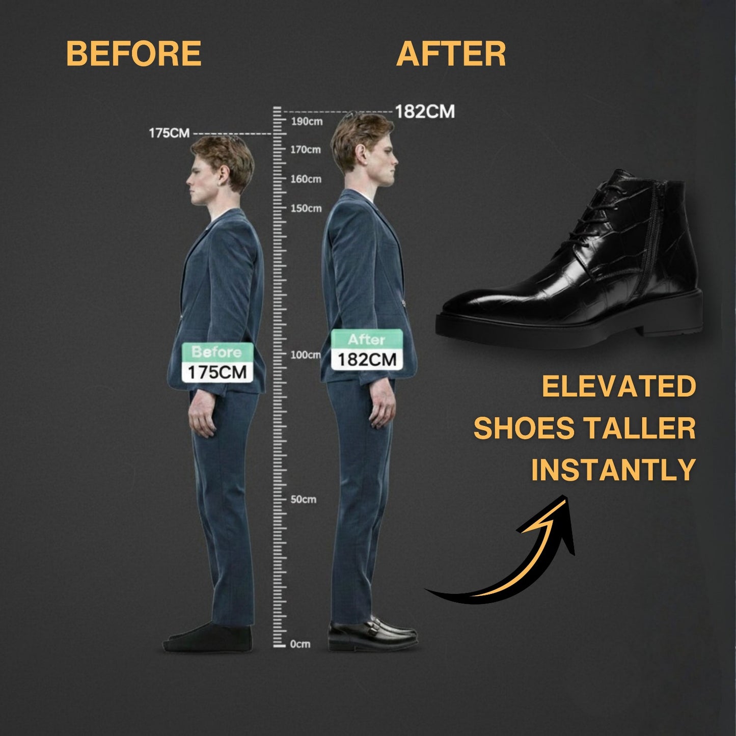 RizzShoes - Formal Black