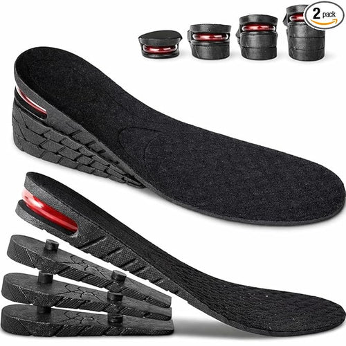 High Density Memory Foam Height Insoles for Men & Women
