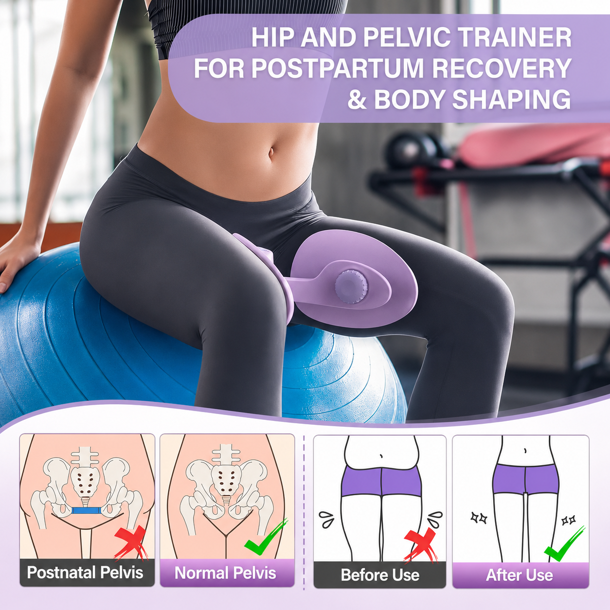 Hip & Pelvis Trainer Kegel Exerciser