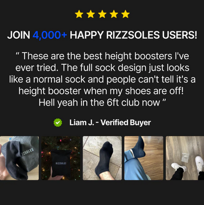 RIZZSOLES® V3 HEIGHT MAX SOCKS
